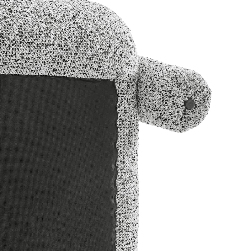 NPD Furniture Maverick Boucle Accent Arm Chair