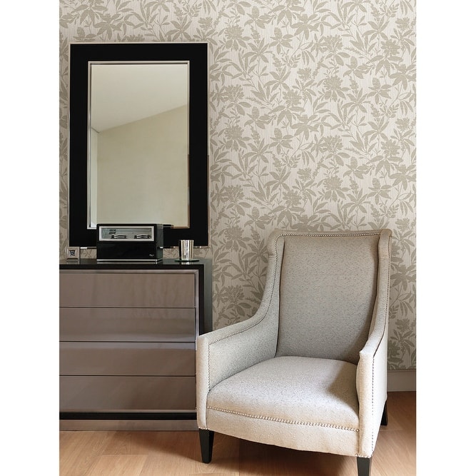 Advantage Riemann Beige Floral Wallpaper
