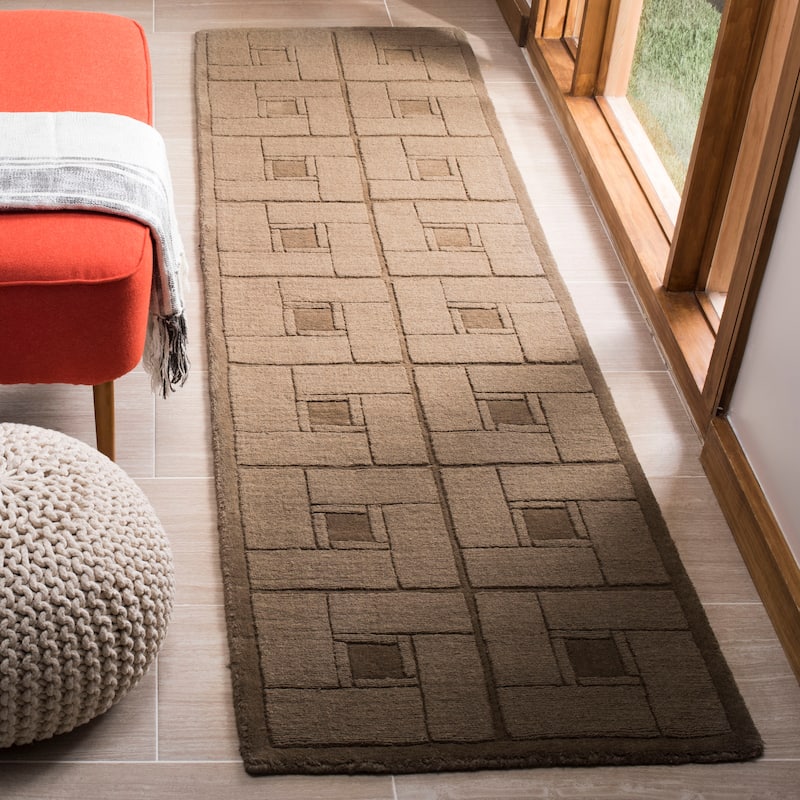 Martha Stewart by SAFAVIEH Square Knot Wool Rug