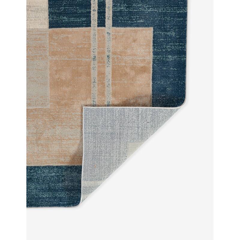 Momeni Edition Polyester Geometric Area Rug