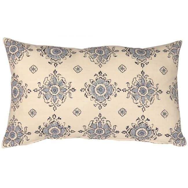 Medallion Handprint Throw Pillow