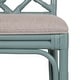 preview thumbnail 65 of 67, Natural Rattan Handmade Chippendale Cushioned Bar Stool by East at Main