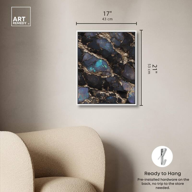 Astral Firelight Canvas by Art Remedy