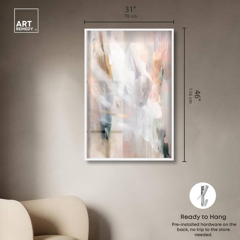 Drifting Colors I Shadowbox by Art Remedy