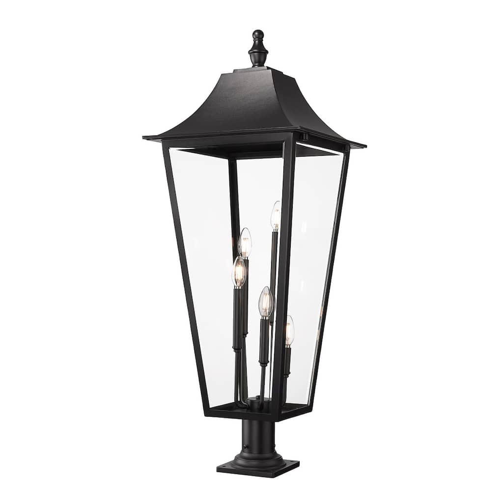 Z-Lite 5008PHXXLR-533PM Gannon 5 Light 43" Tall Marine Grade Post