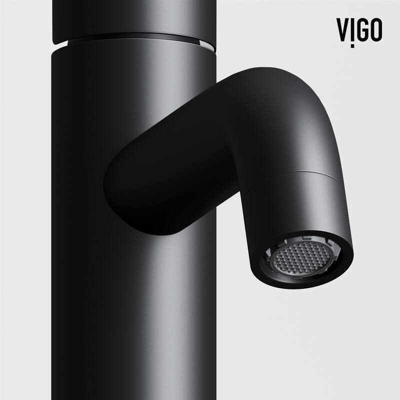 VIGO Ruxton 8" H Single Handle Single Hole Bathroom Faucet