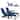 WINSOON Set of 2 HIPS Folding Adirondack Chair with Adjustable Backrest and Retractable Ottoman