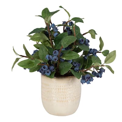 Uttermost Blueberry Fields Accent - 10"W x 12"H x 10"D