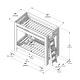 preview thumbnail 8 of 17, Olympic Twin XL over Twin XL Bunk Bed