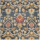 preview thumbnail 32 of 121, SAFAVIEH Fiorello Handmade Blossom French Country Wool Area Rug 10' Square - Navy/Multi - Square