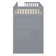 preview thumbnail 16 of 14, Elegant Twin Size House Loft Bed With Ladder and Wardrobe, Health and Comfort, Sturdy Construction & Safety Guaranteed, Grey
