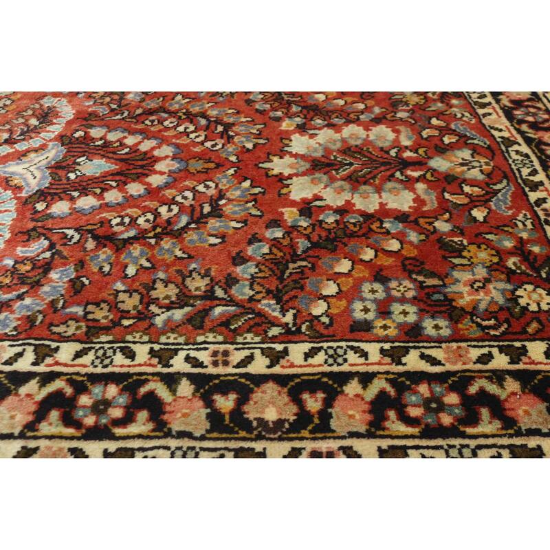 ECARPETGALLERY Hand-knotted Anadol Red Wool Rug - 2'11 x 5'5