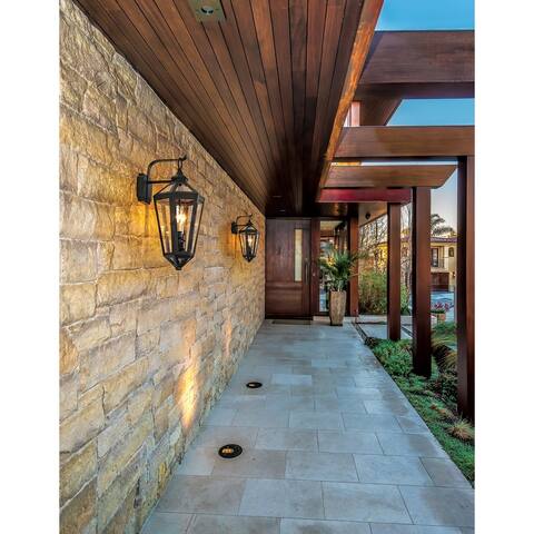Troy Lighting Calabasas 2-light Vintage Bronze Outdoor Wall Sconce