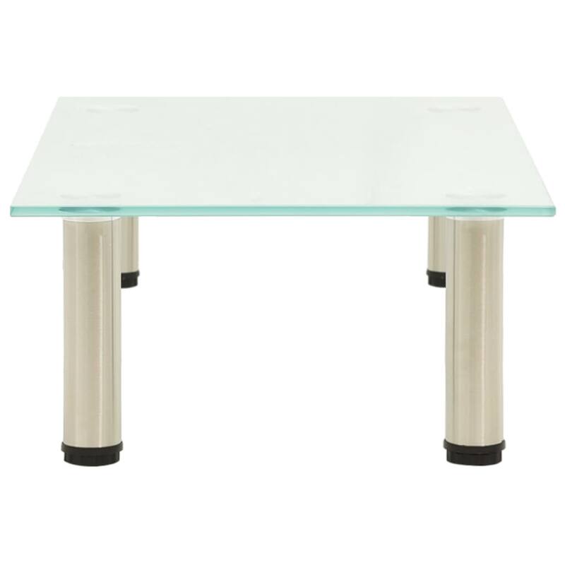 vidaXL TV Stand Entertainment Center HiFi Media Unit Furniture Tempered Glass