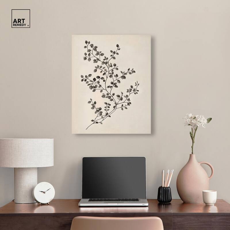 Bilberry Branch II Canvas by Art Remedy, Gallery Wrapped