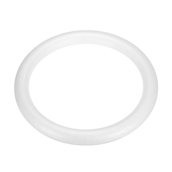 7.7 Inch Foam Wreath Forms Round Craft Rings for DIY Art Crafts Pack of ...