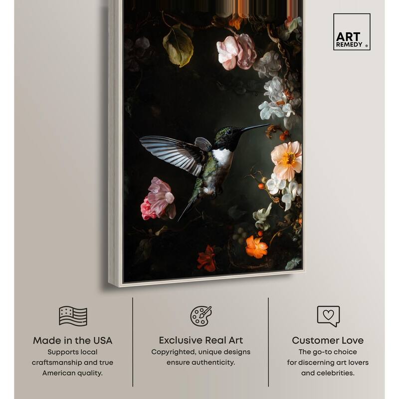Nectar Thief II Canvas by Art Remedy