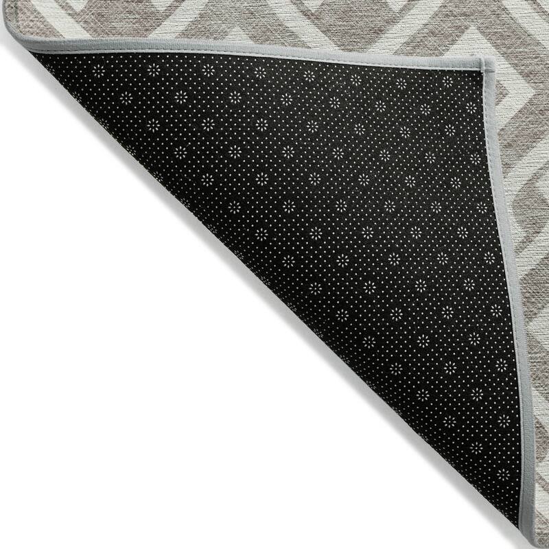 Machine Washable Indoor/ Outdoor Chantille Trellis Rug