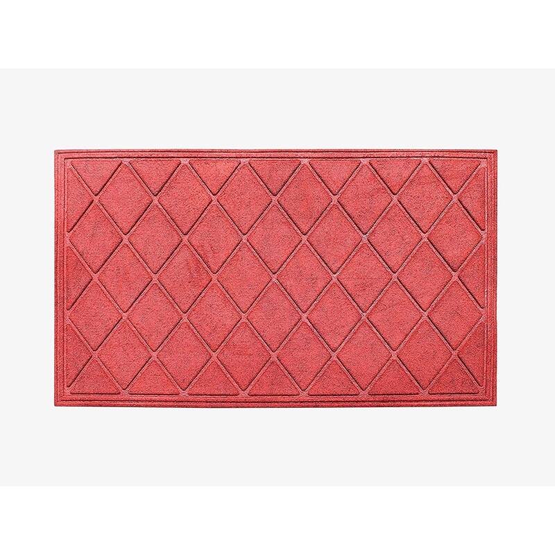 A1HC Water retainer Indoor/Outdoor Doormat, 24" x 36" - Red 