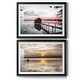 preview thumbnail 12 of 31, October Sunset Premium Framed Print - Ready to Hang 18.5X24.5 - Black