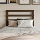 preview thumbnail 3 of 34, CraftPorch Modern Wooden Slat Headboard