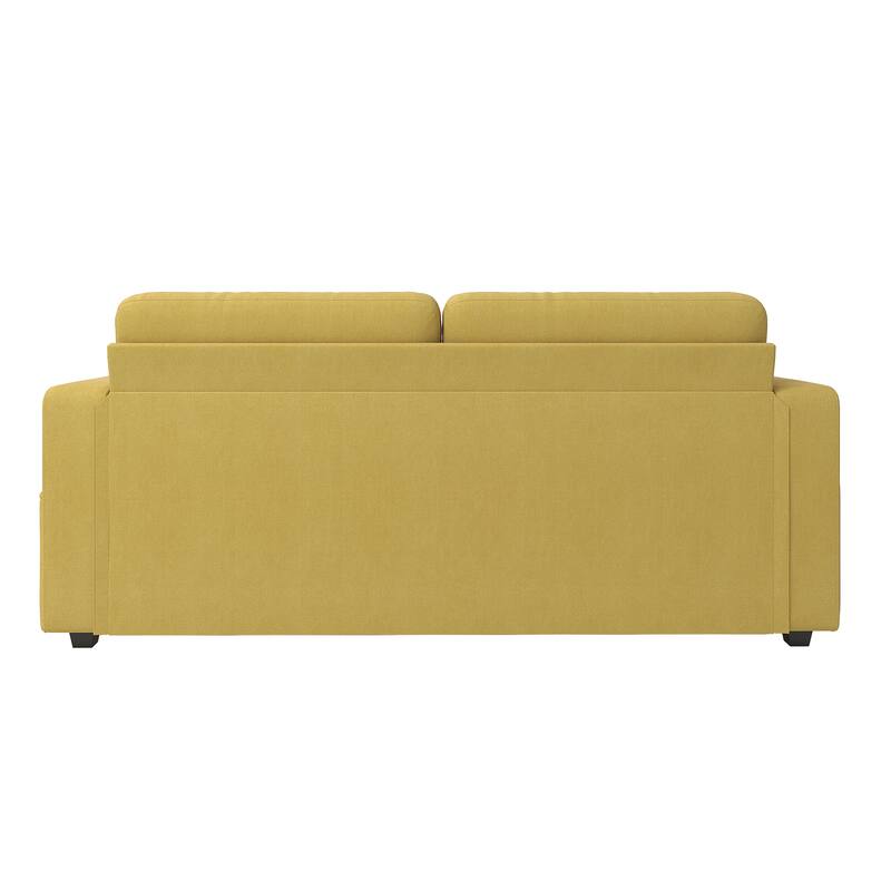 Sofas, Couch Set, 3 Seats Sofa, USB Charging,Wood Frame, Easy to Install, with Storage, Charging Station, Cup Holder