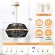preview thumbnail 16 of 14, Handmade Hemp Rope Chandelier 5-Light Ceiling Hanging Light