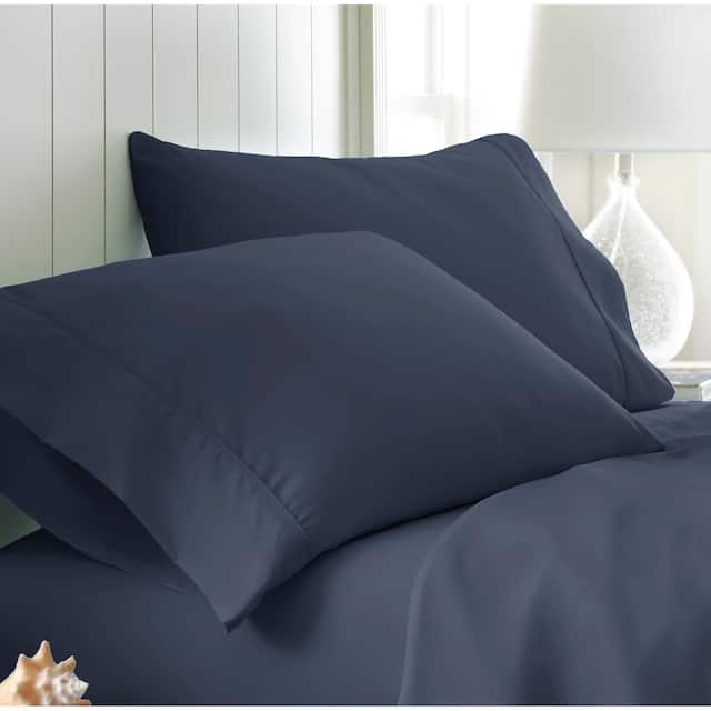 Becky Cameron Premium Ultra Soft 2-piece Microfiber Pillowcase Set - Standard - Navy