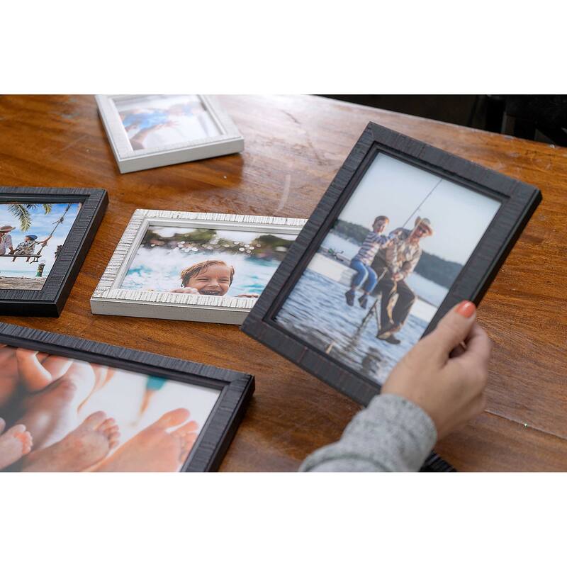 21x27 Frame Brown Picture Frame - Complete Modern Photo Frame Includes