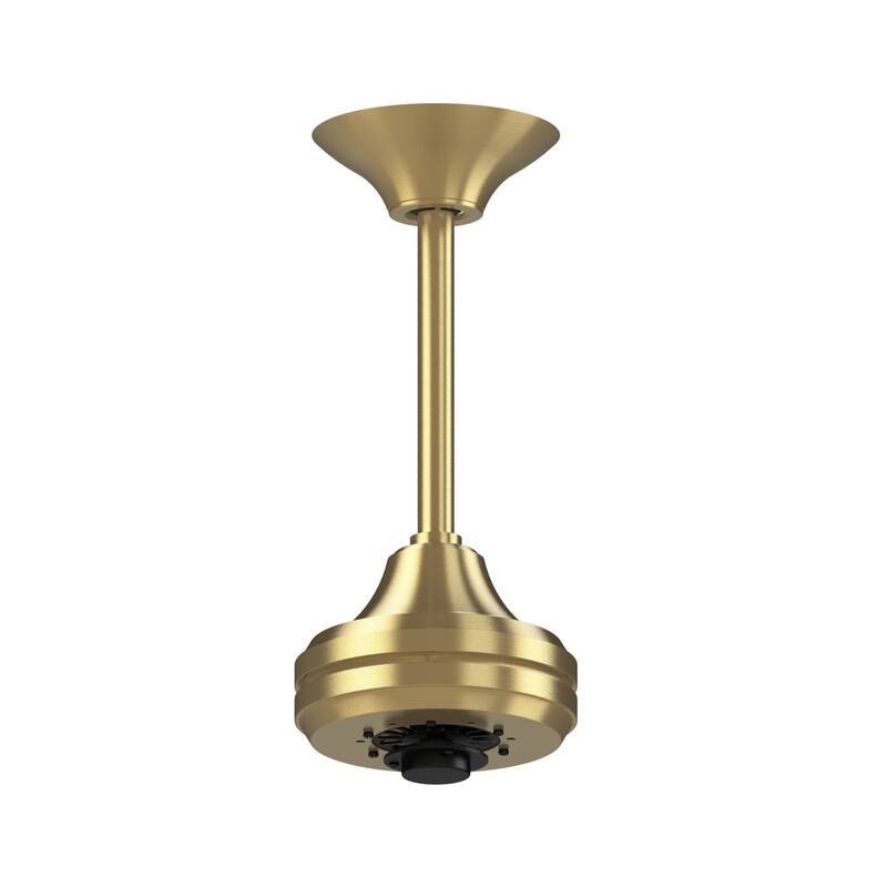 Spitfire DC Custom Indoor/Outdoor Ceiling Fan DC Motor Brushed Satin Brass