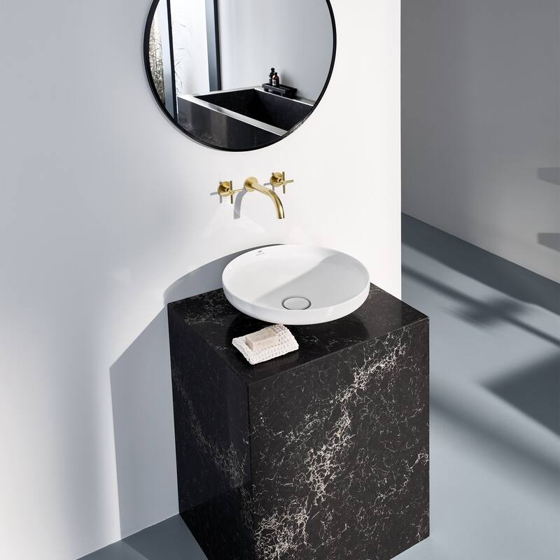 Grohe 20 663 Atrio New 1.2 GPM Wall Mounted Widespread Bathroom Faucet - Starlight Chrome