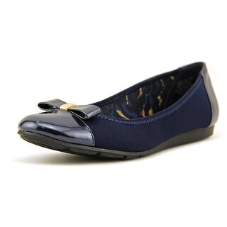 anne klein navy flats