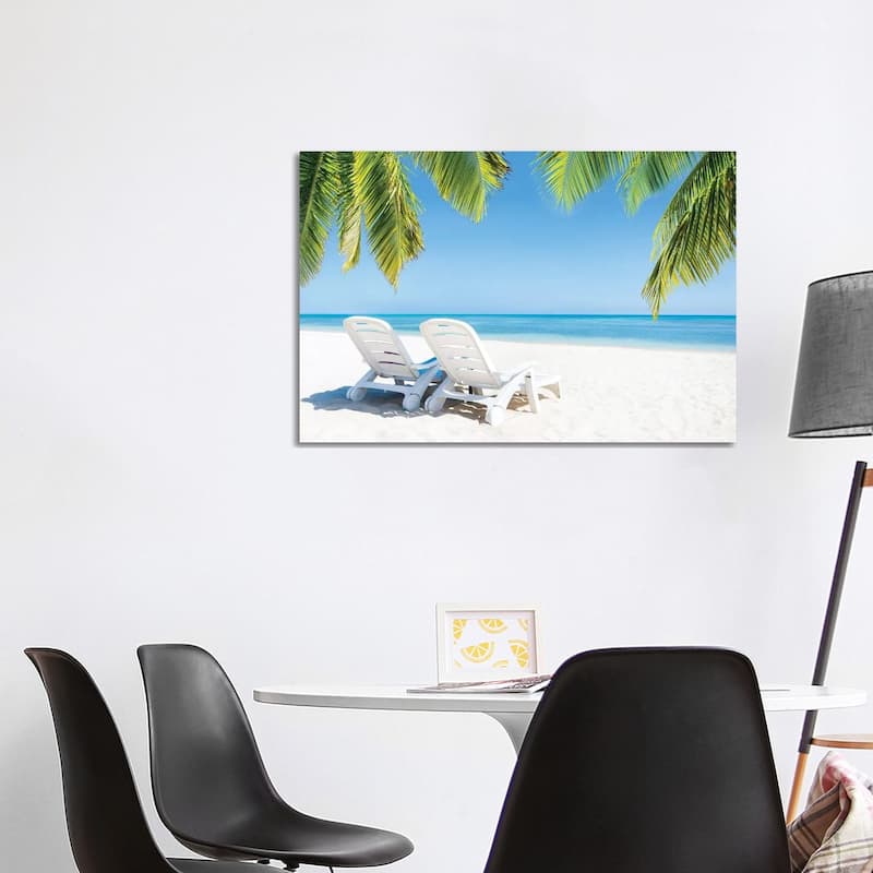 iCanvas "Summer Holidays At The Beach" by Jan Becke Canvas Print - 26x40x1.5