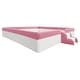 preview thumbnail 8 of 48, Upholstered Floor Bed Fence Bed Slat Platform Bed with Fence and Second Level Ladder, Anti-collision Frame for Kids Toddler