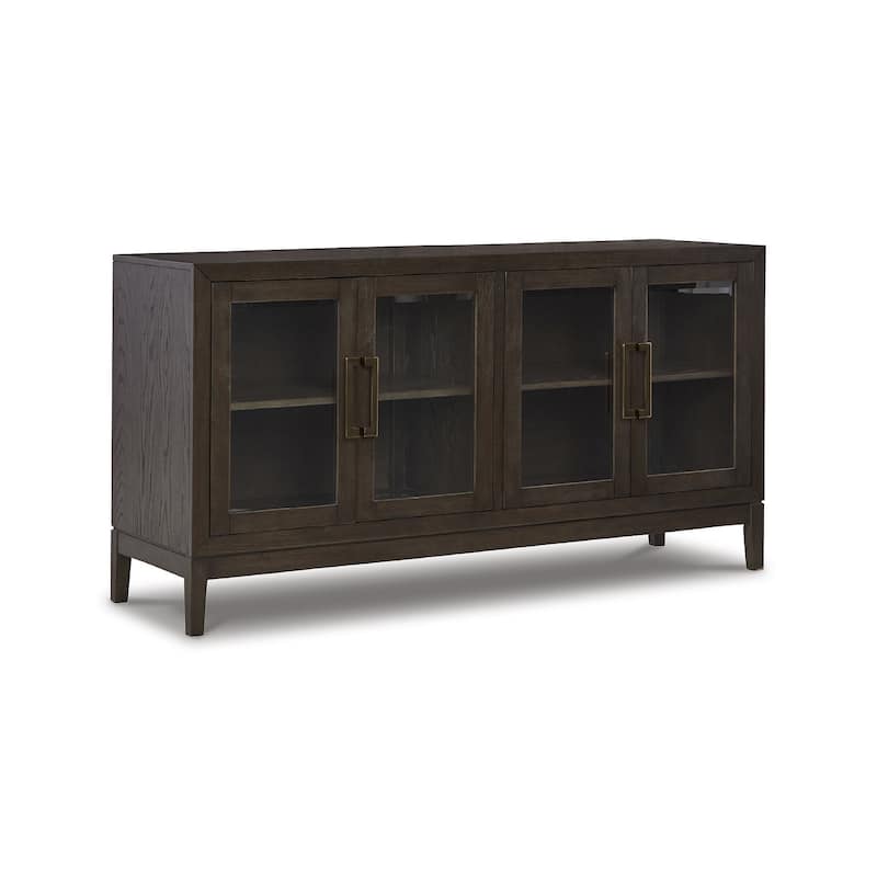 Burkhaus Dark Brown Dining Room Server - 60"W x 19"D x 32"H