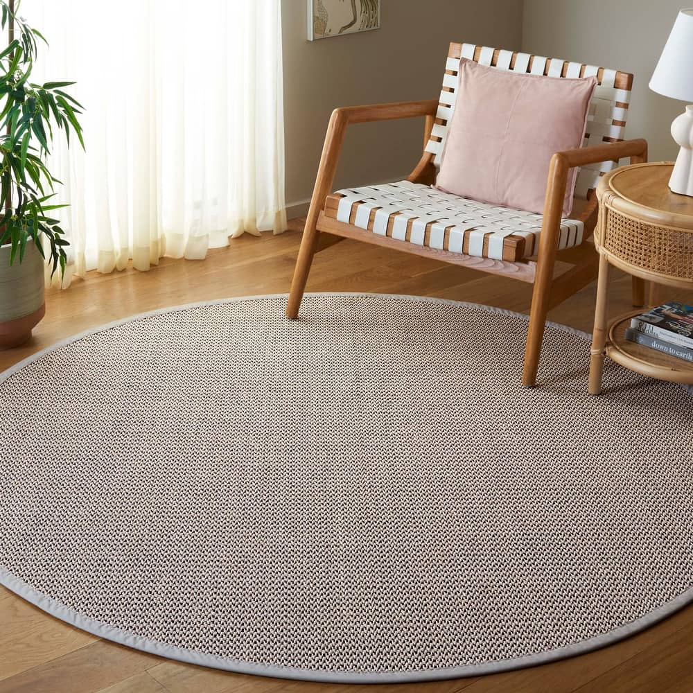 SAFAVIEH Natural Fiber Sadaf Farmhouse Sisal Rug