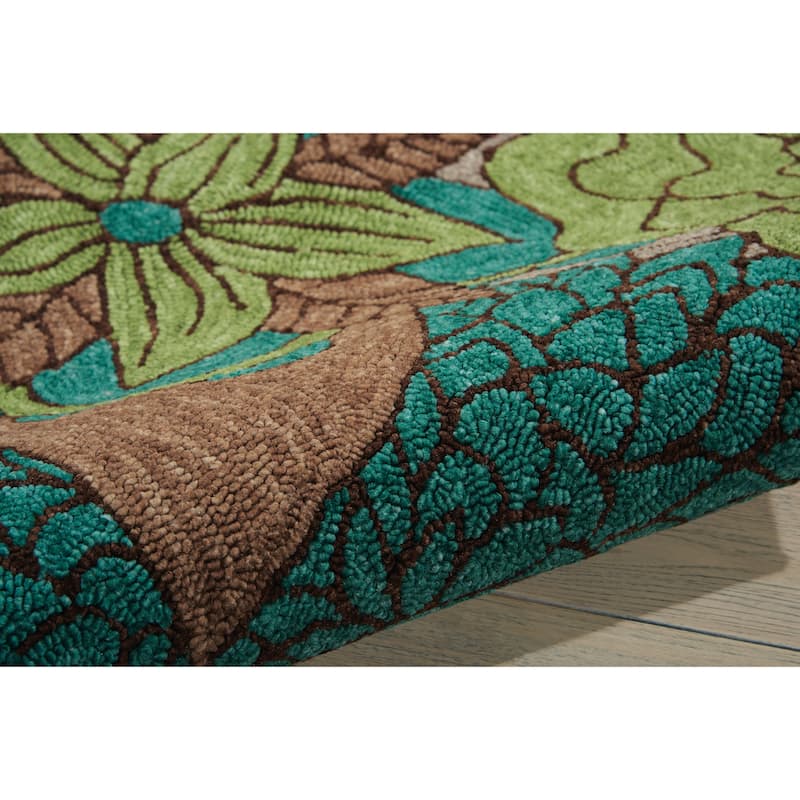 Nourison South Beach Abstract Floral Area Rug