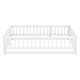 preview thumbnail 21 of 22, Full Size Montessori Floor Bed with Fence and Door