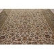 Traditional Floral Kashan Vintage Persian Rug Handmade Wool Carpet - 9 ...