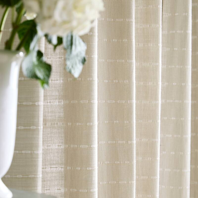 Martha Stewart Ava Curtain Panel Pair