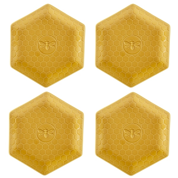 Certified International French Bees Dinner Plate - Thumbnail 4