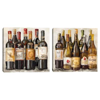 Vinology II-III by Studio Arts Canvas Art Prints