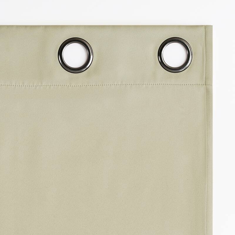 Sun Zero Oslo Theater Grade Extreme Total Blackout Grommet Curtain Panel, Single Panel