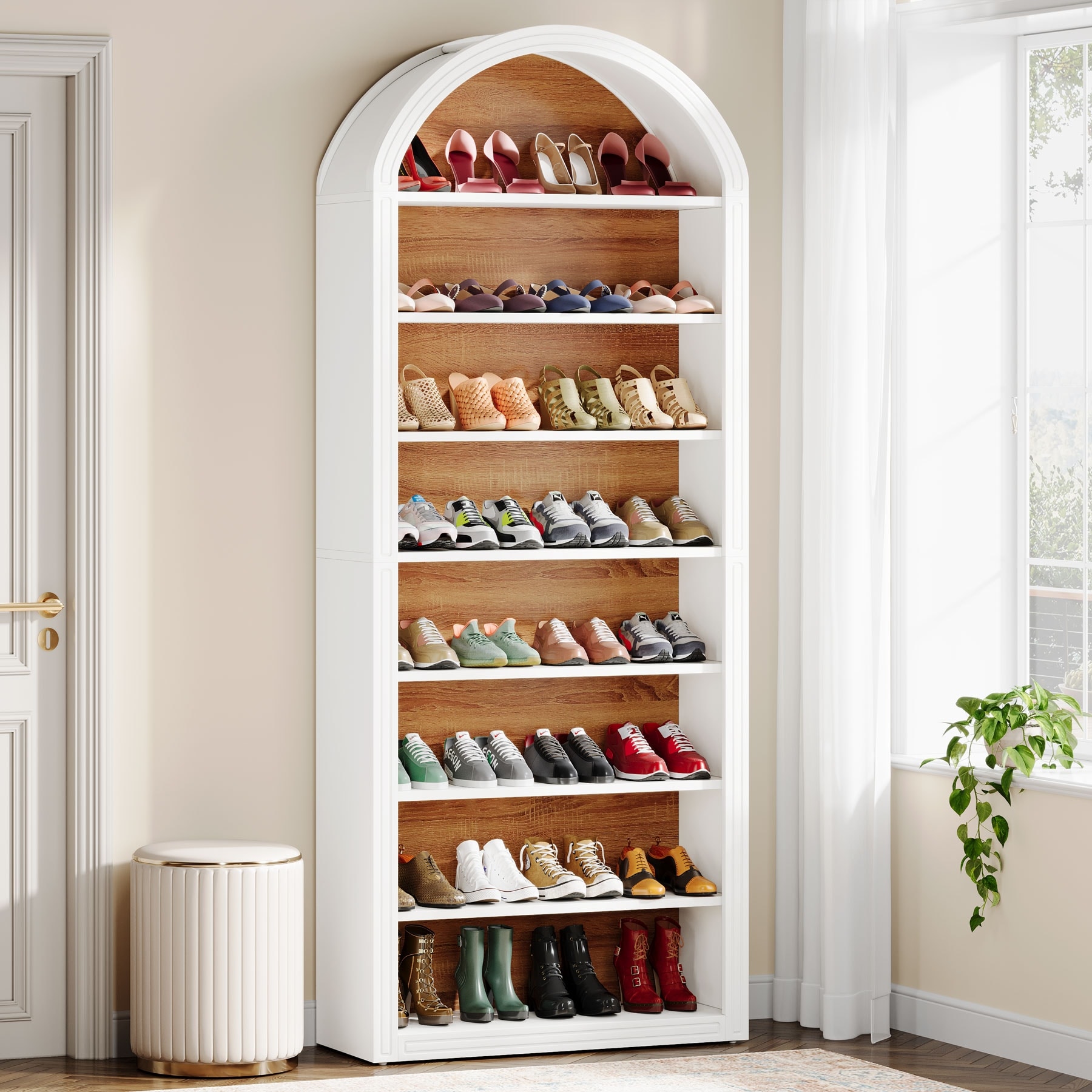 Home Depot Shoe Rack For 30 Pairs Shoe Rack For Entryway DWVO