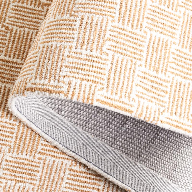 SAFAVIEH Handmade Micro-Loop Courteney Transitional Wool Rug