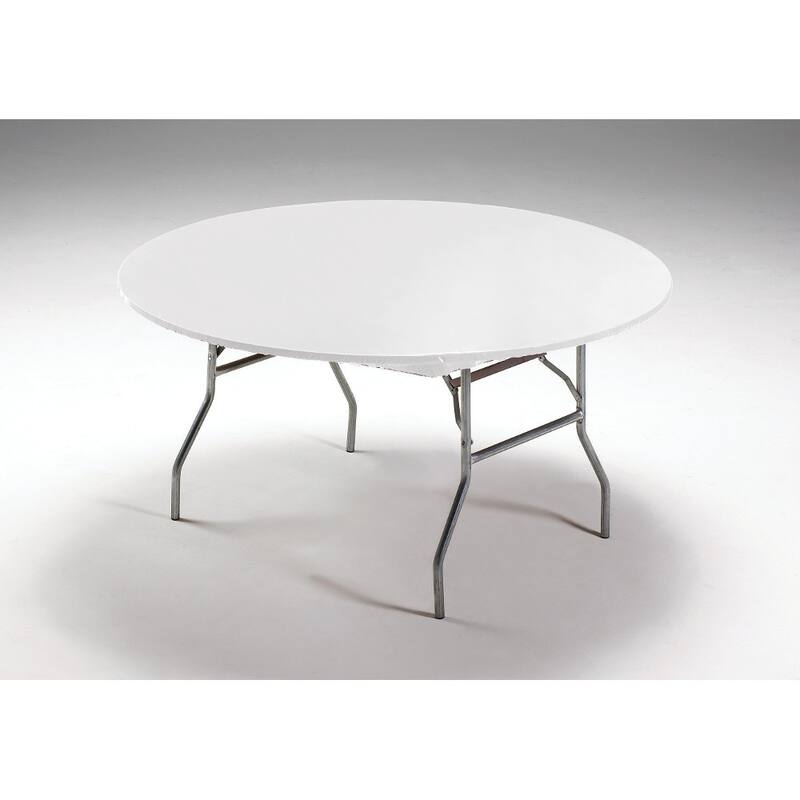 Club Pack of 12 White Disposable Picnic Party Table Covers 60"