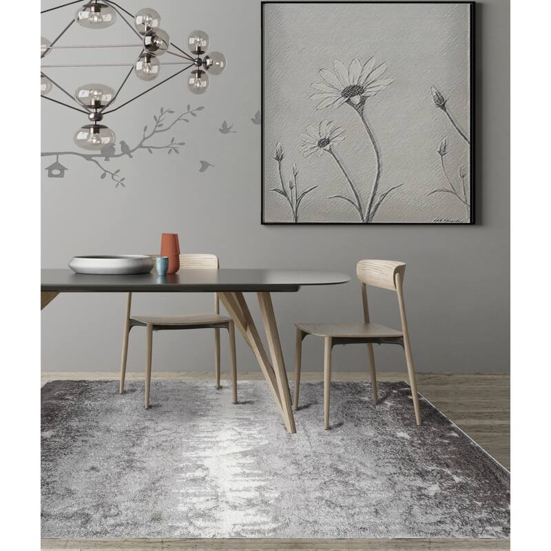 Noori Rug Monaco Sierra High-low Floral Scroll Area Rug