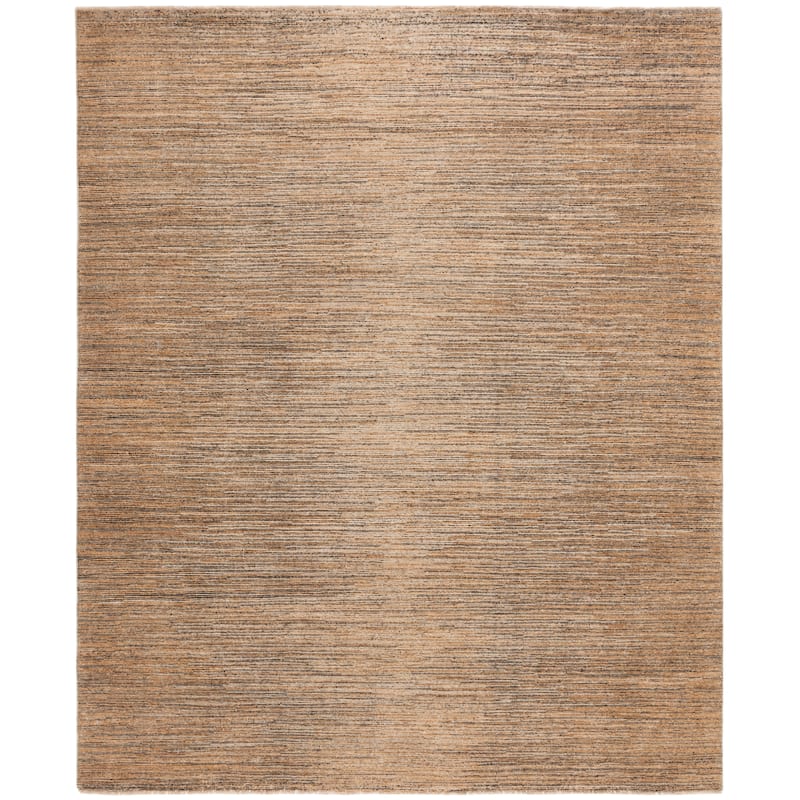 SAFAVIEH Hand-Knotted Izmir Tilina Traditional New Zealand Wool Rug - 10' x 14' - Brown/Grey