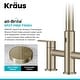 preview thumbnail 68 of 86, KRAUS Oletto Bridge Kitchen Faucet with 2-Function Pull-Down Sprayhead
