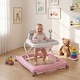preview thumbnail 4 of 16, Gymax Foldable Baby Walker w/ Removable Seat & Adjustable Height 4